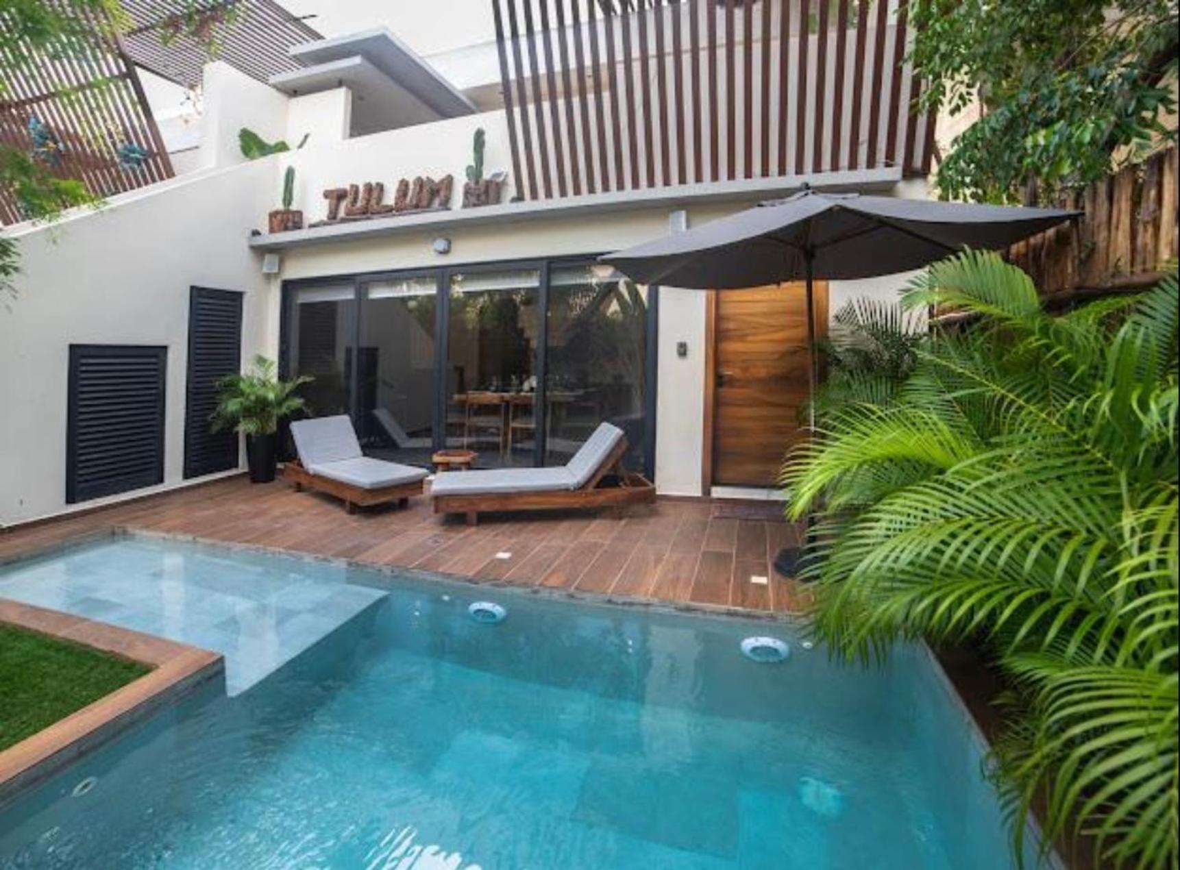 Villa Paradise Tulum Veleta 4Br Private Pool & Jacuzzi 외부 사진